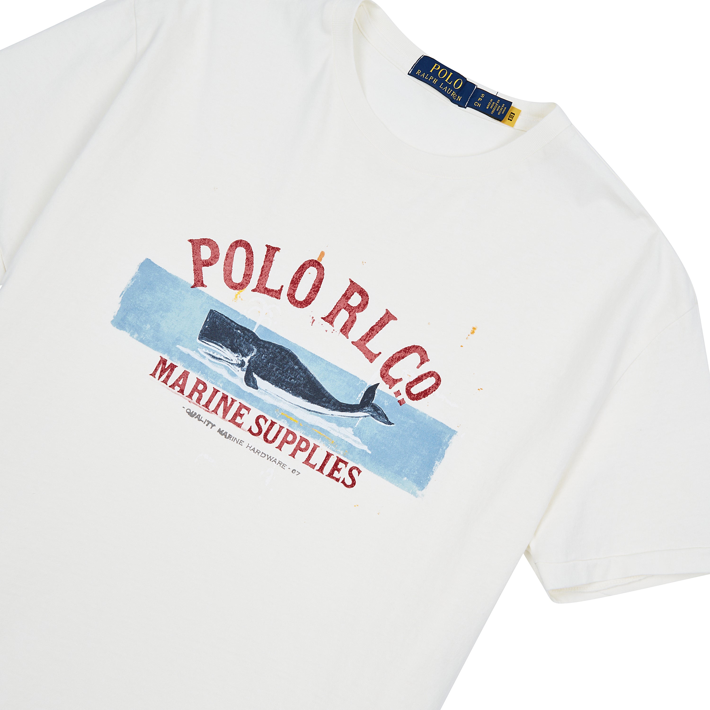 Whale Tee | White – Capsule NYC