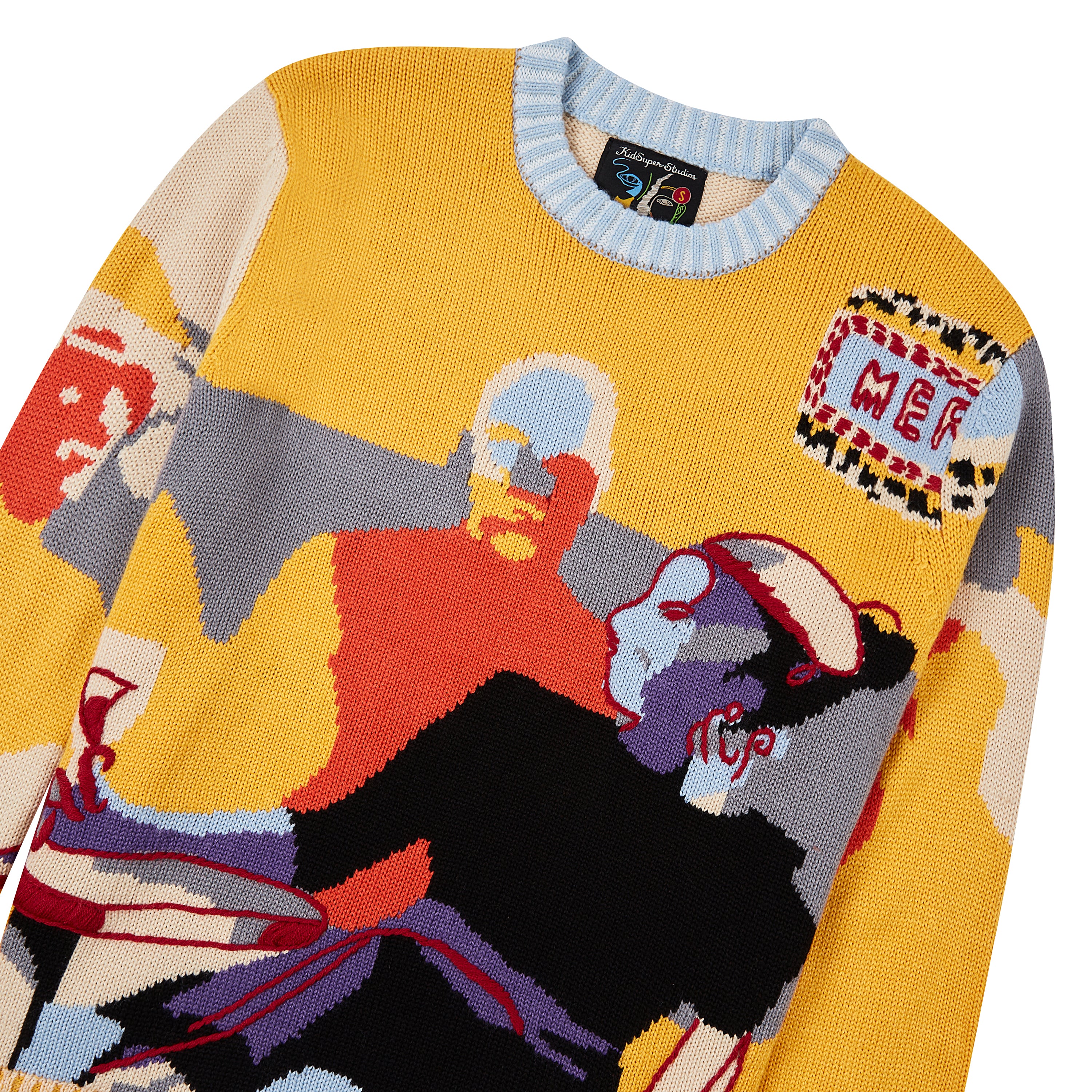Last Drink Sweater | Yellow – Capsule NYC
