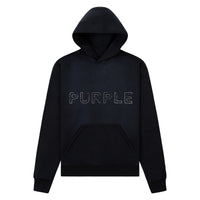 Embellished Logo Hoodie | Black