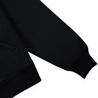 Embellished Logo Hoodie | Black