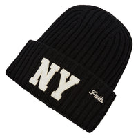 NY Rib Beanie | Black