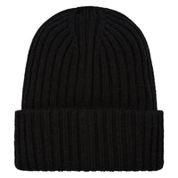 NY Rib Beanie | Black