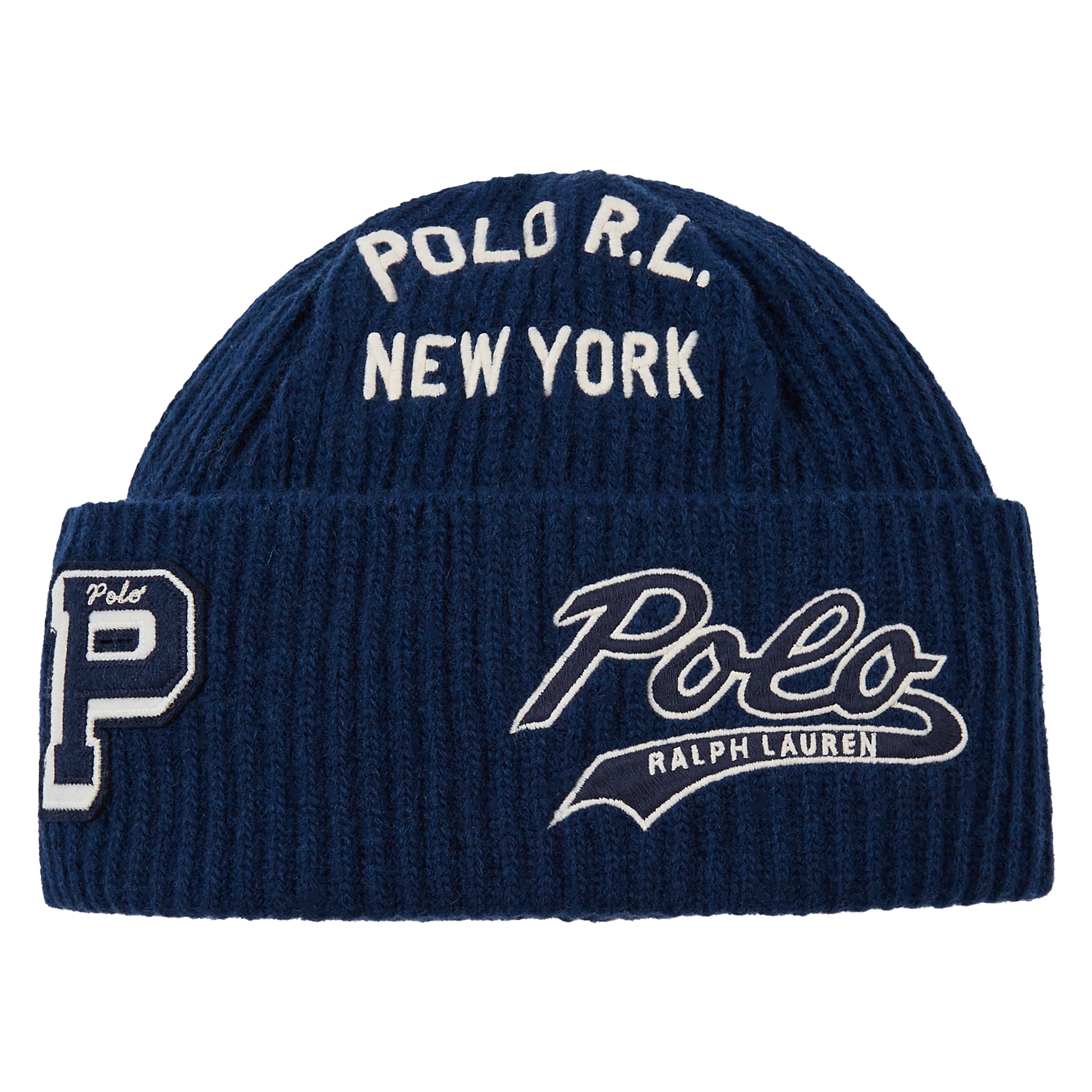 Patch Watch Beanie | Rustic Navy – Capsule NYC
