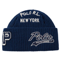 Patch Watch Beanie | Rustic Navy