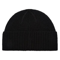 Tonal Patch Watch Beanie | Black