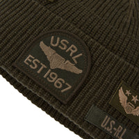 Tonal Patch Watch Beanie | Company Olive