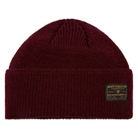 Vintage Style Watch Beanie | Soft Wine