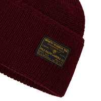 Vintage Style Watch Beanie | Soft Wine