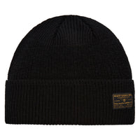 Vintage Style Watch Beanie | Black