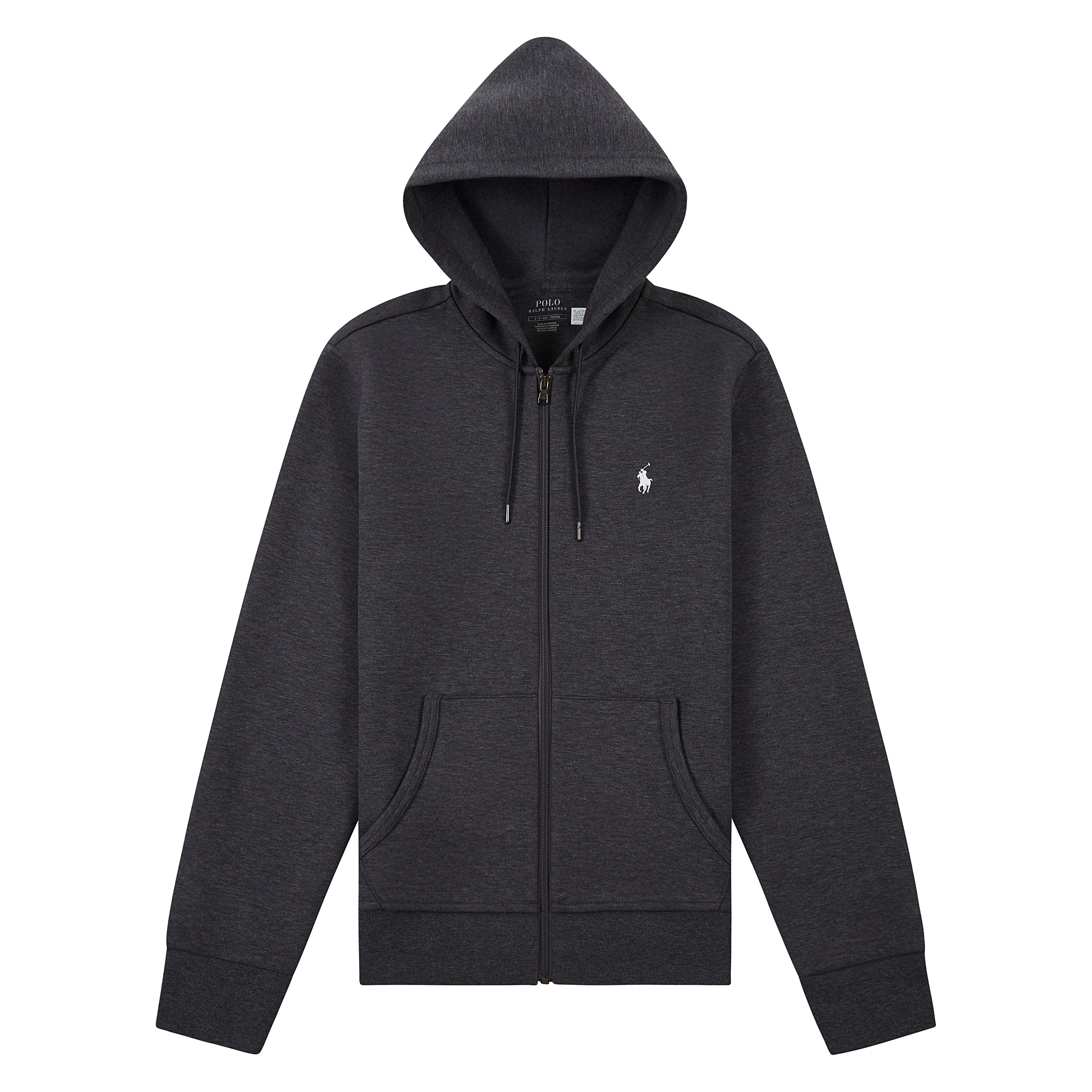 Double-Knit Zip Up Hoodie | Barclay Heather – Capsule NYC
