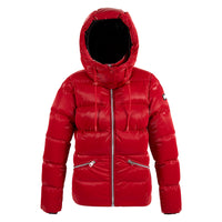 Madalyn-Glo Down Jacket | Dark Red