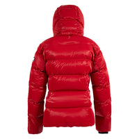 Madalyn-Glo Down Jacket | Dark Red
