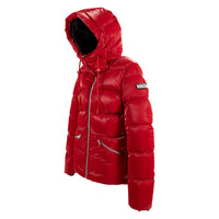 Madalyn-Glo Down Jacket | Dark Red