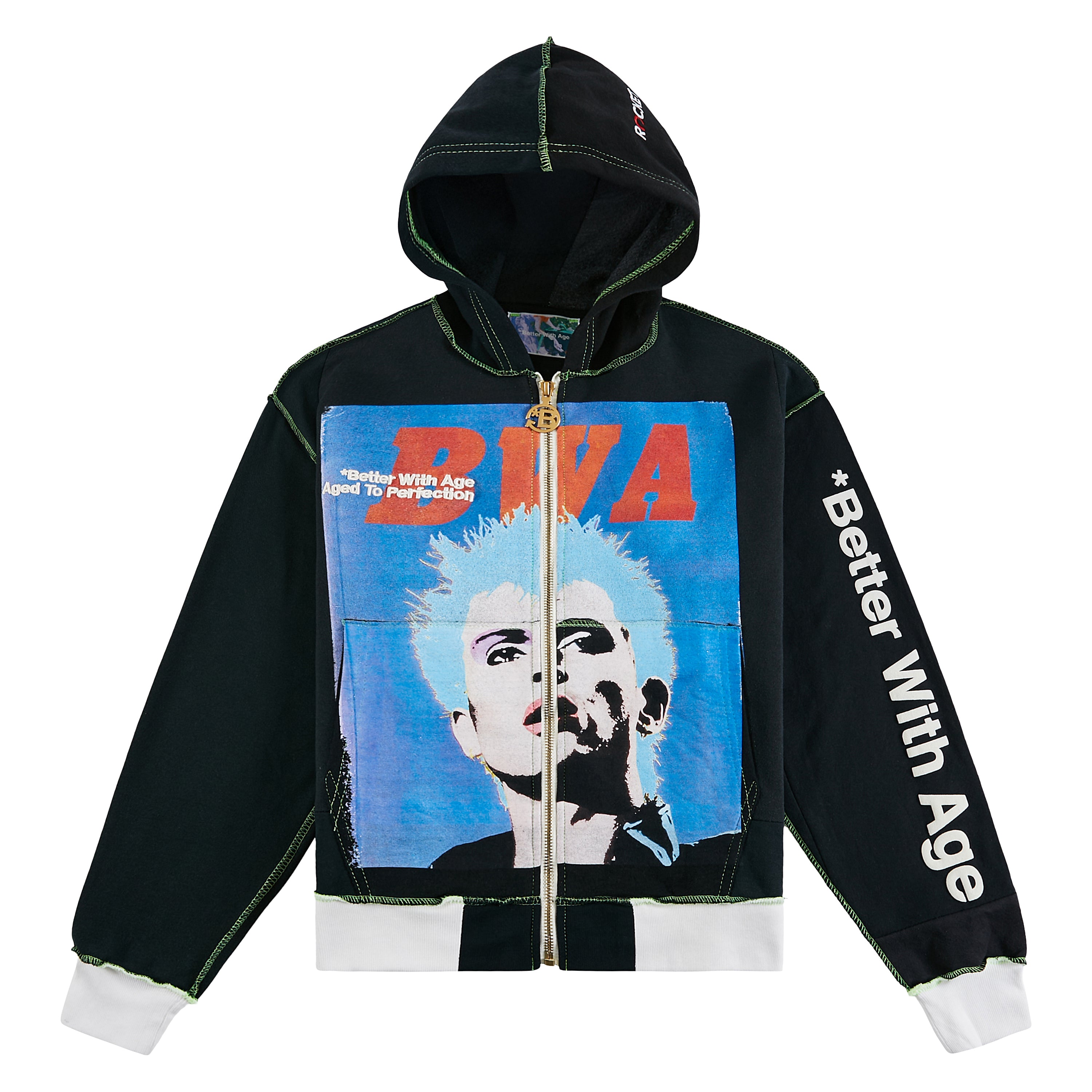 Halifax Reconstructed Full-Zip Hoodie | Mad Man XL – Capsule NYC