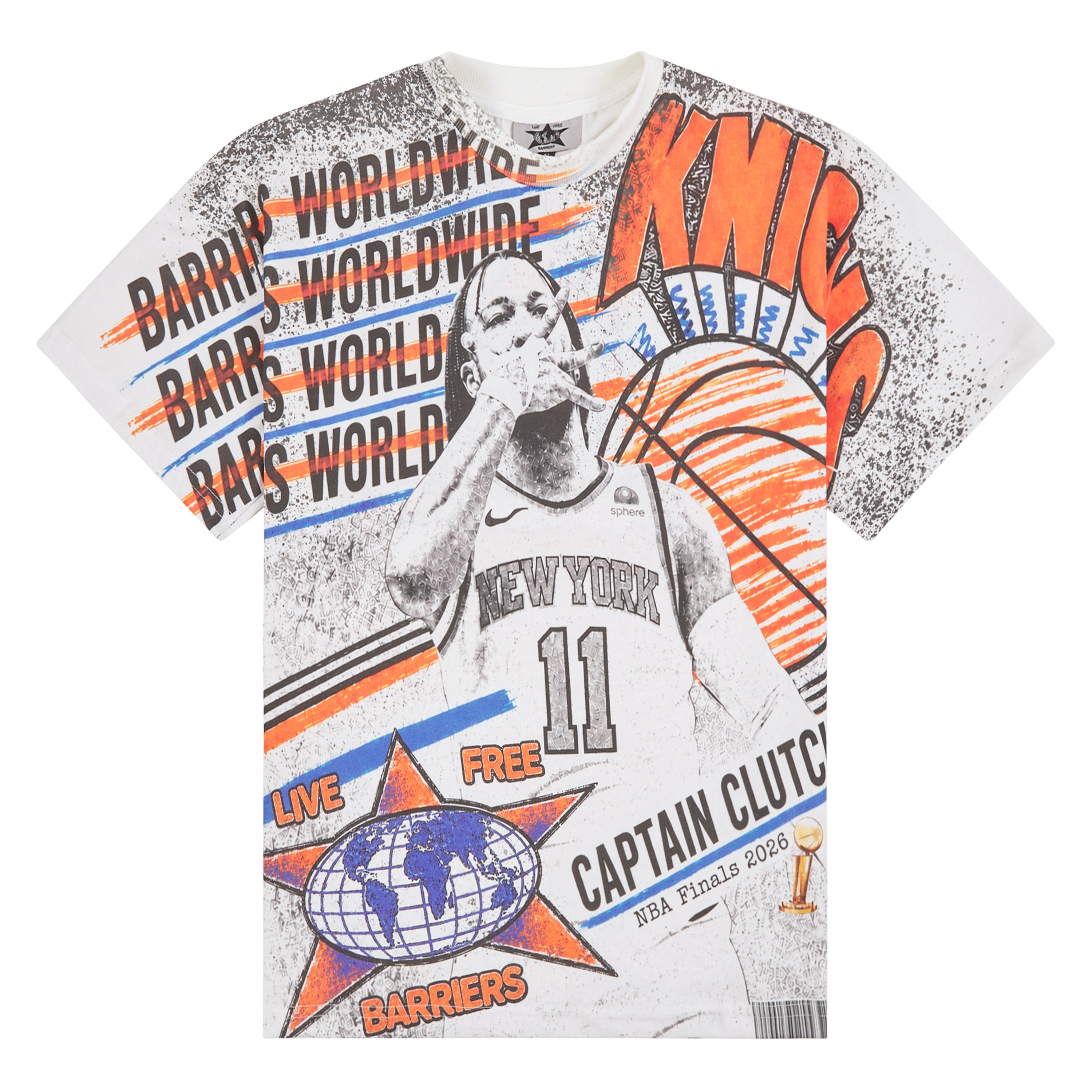 Barriers Captain Clutch Tee | Capsule.NYC – Capsule NYC