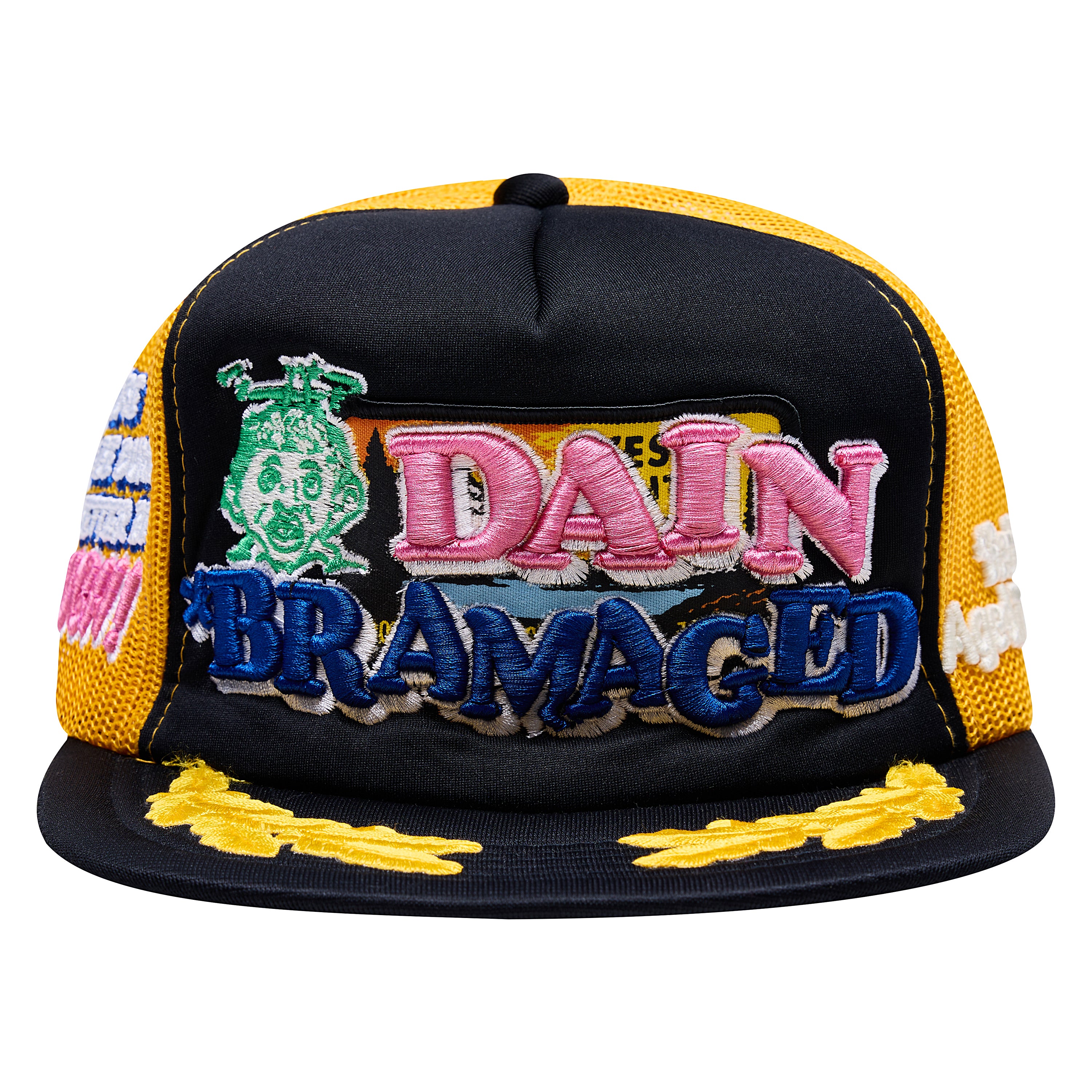 Kilter Vintage Hat | Black/Yellow – Capsule NYC