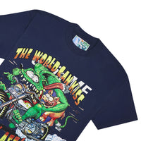 The Kiss Tee | Navy/White