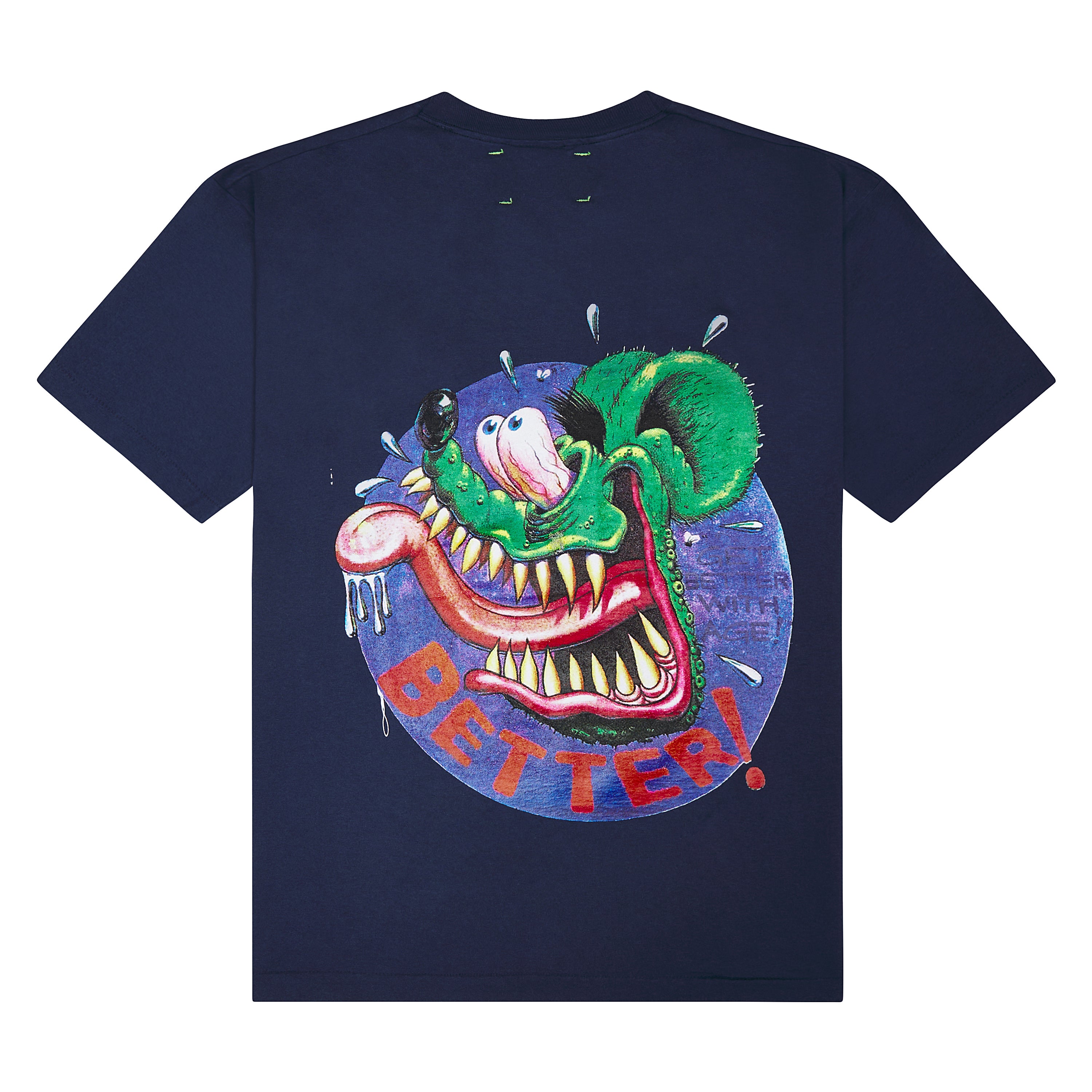 The Kiss Tee | Navy/White – Capsule NYC