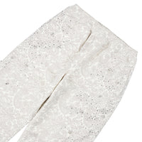 Cashew Blossom Pearl Sweatpant | White