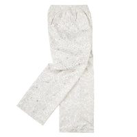 Cashew Blossom Pearl Sweatpant | White