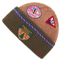Expedition Patch Beanie | Olive Multi