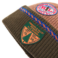 Expedition Patch Beanie | Olive Multi
