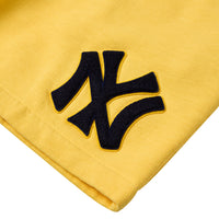 Yankees Fleece Short | Yellow