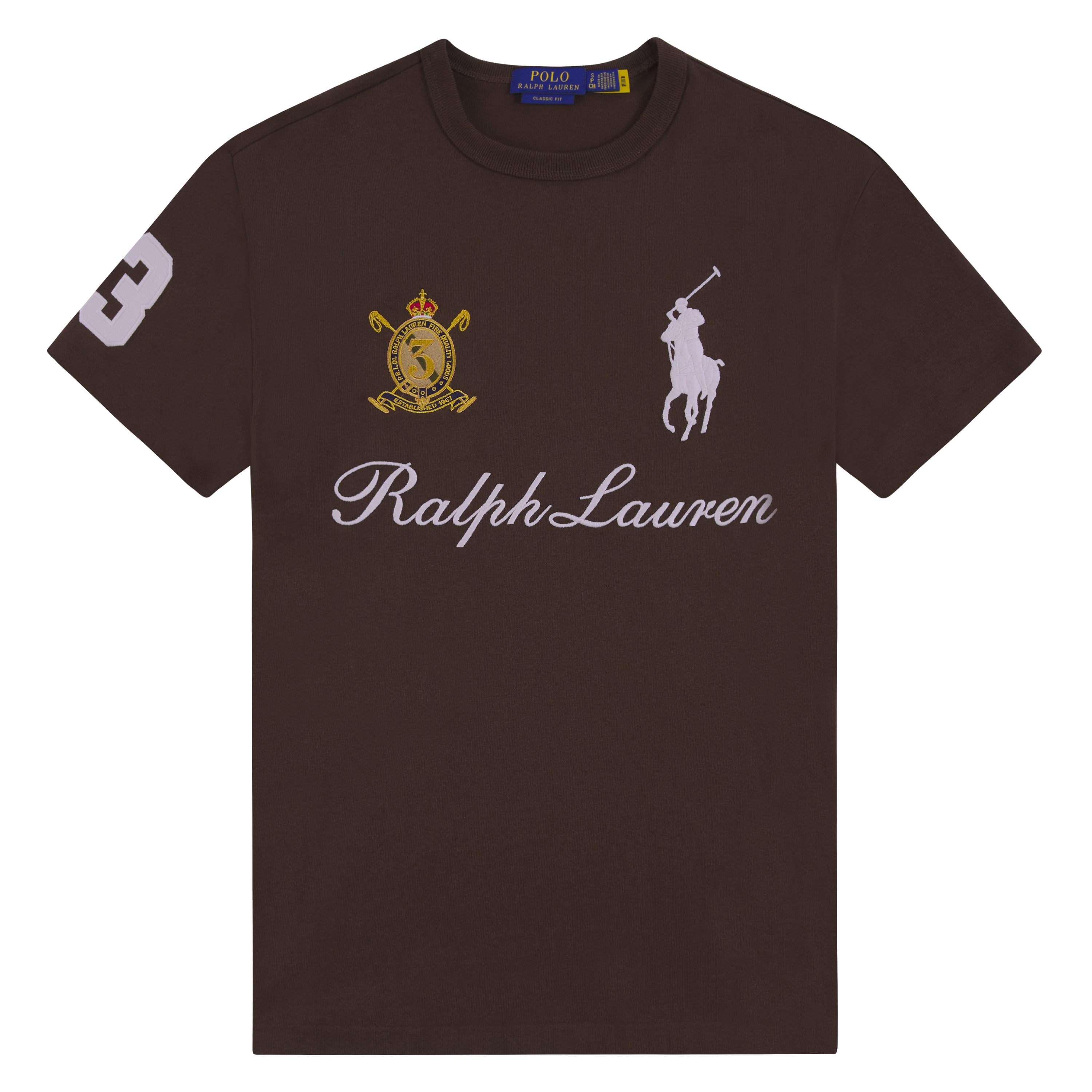 トップス Polo Ralph Lauren Big Pony Shirt swag Big Pony Tee | Nutmeg Brown – Capsule NYC