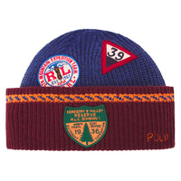 Expedition Patch Beanie | Red Multi