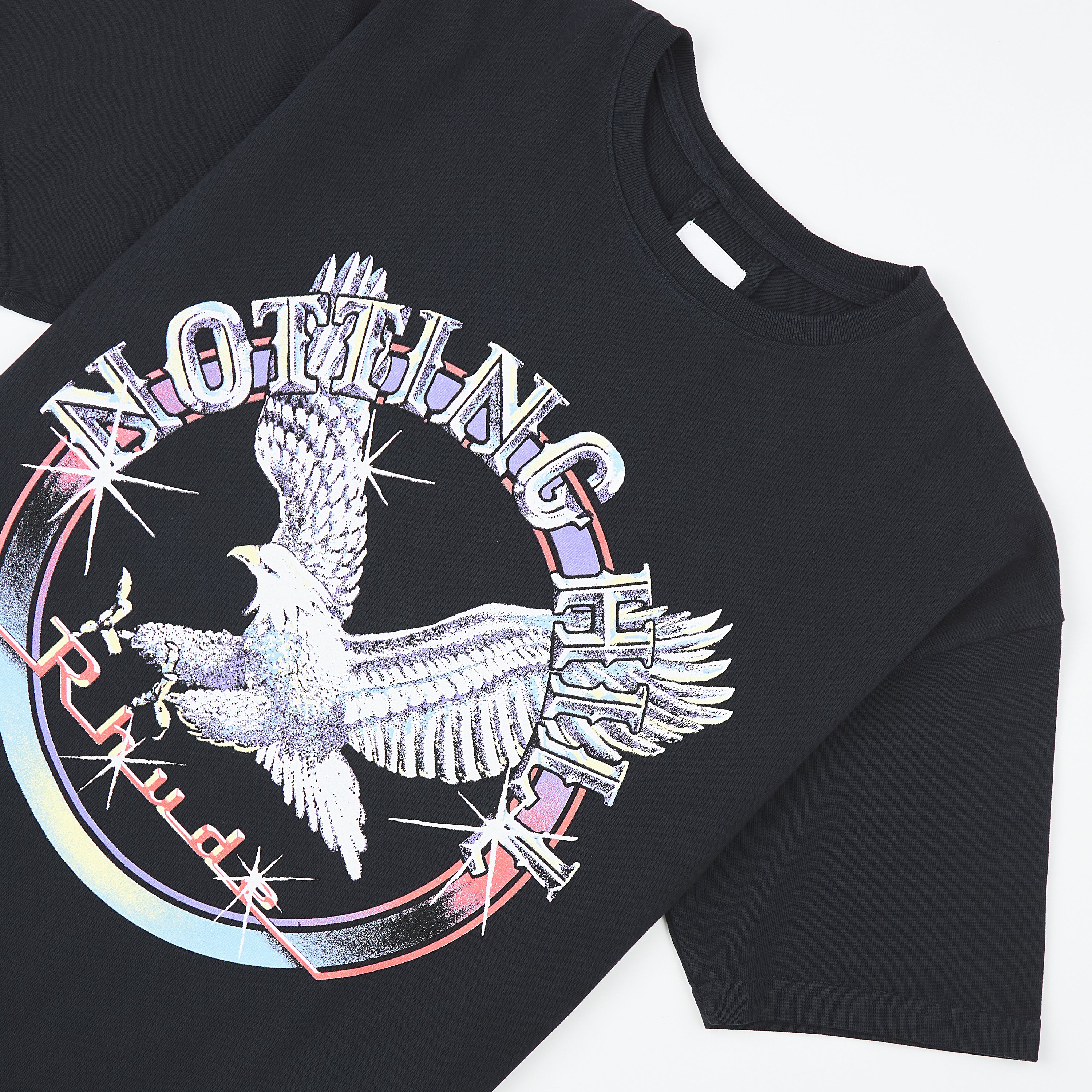 ◆RHUDE◆ ノッティング ヒルイーグル ロゴプリントTシャツ RHUDE Notting Hill Eagle Logo-Print Cotton-Jersey T-Shirt