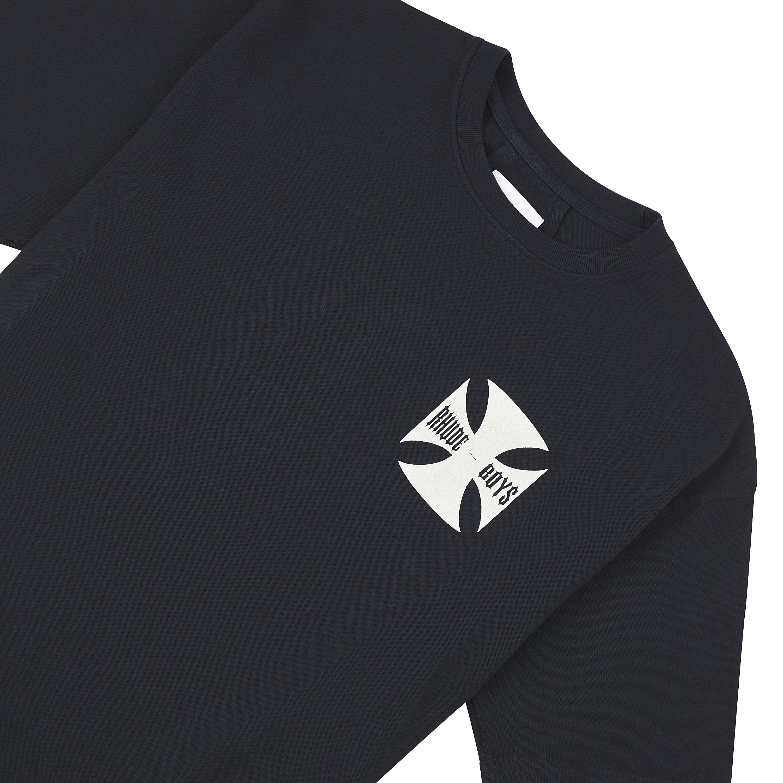 Rhude Boys Tee | Vintage Black – Capsule NYC