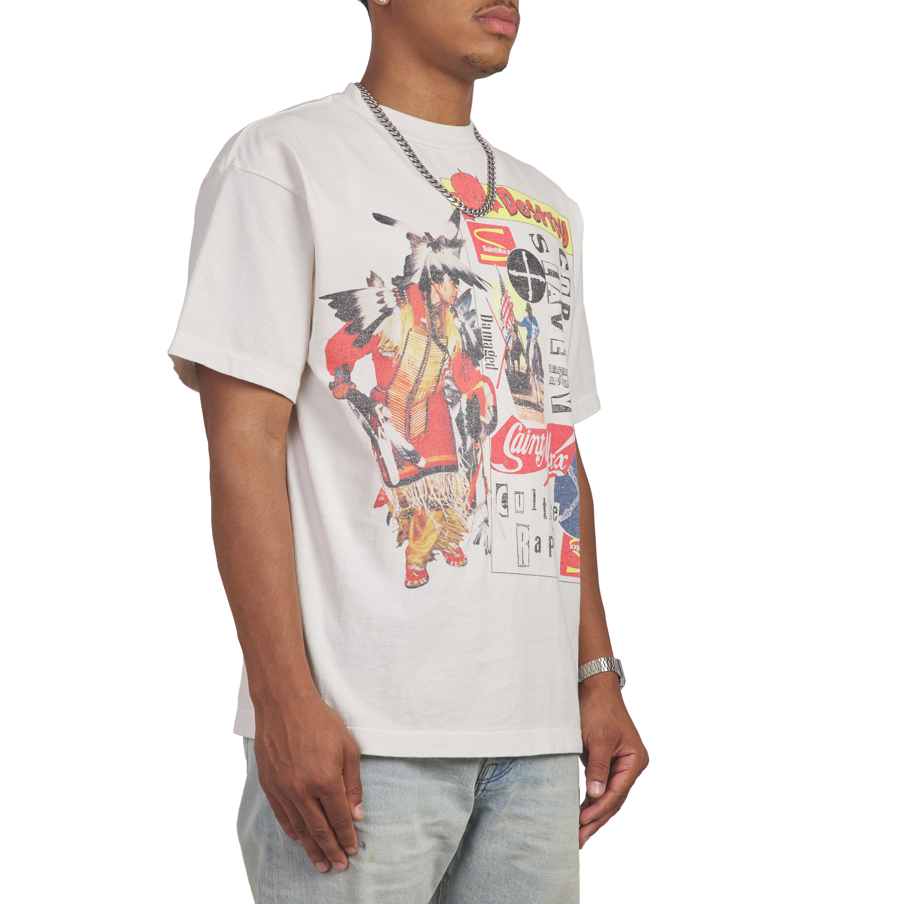 Destroy Tee | White – Capsule NYC