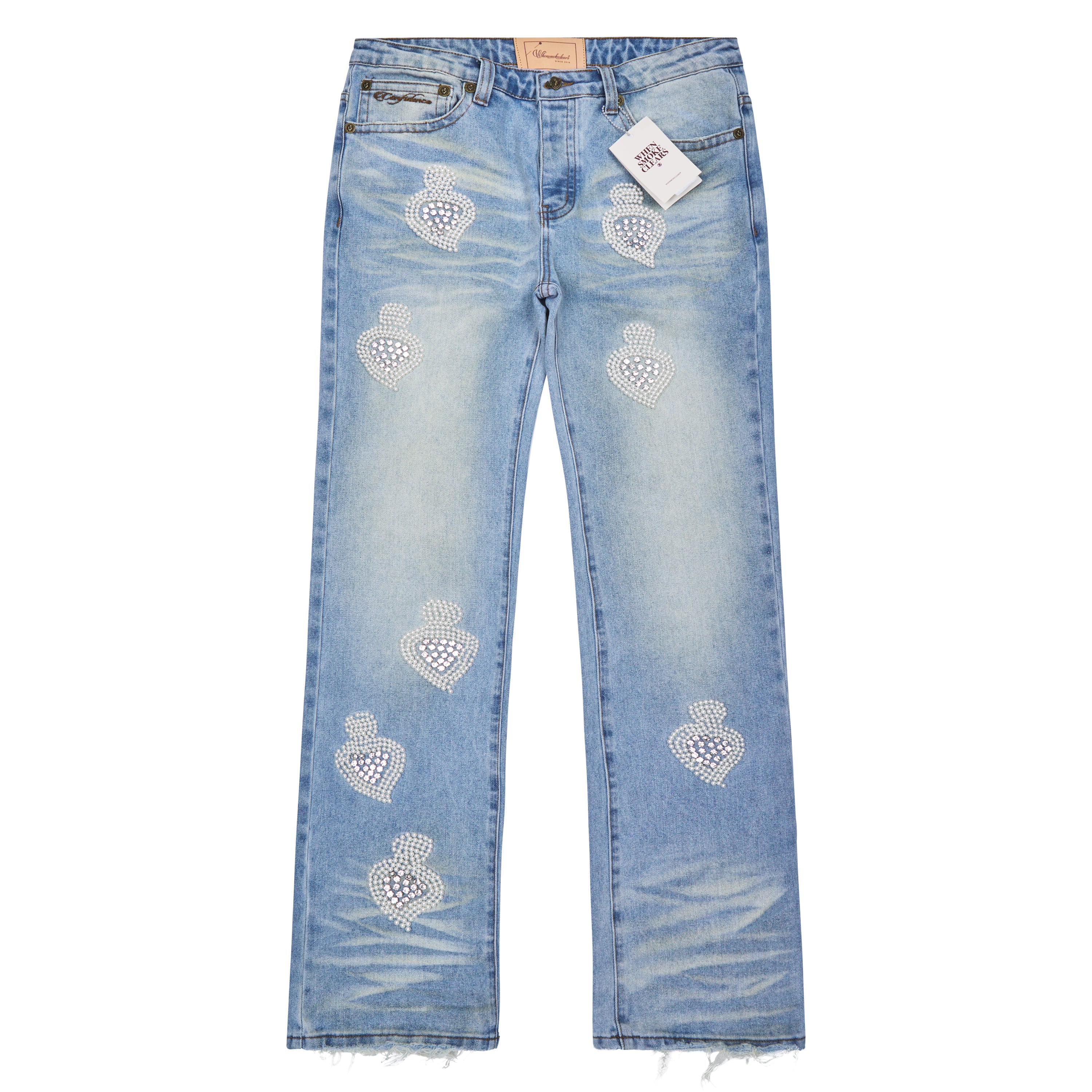 Diamond Denim | Light Blue Wash/Clear – Capsule NYC