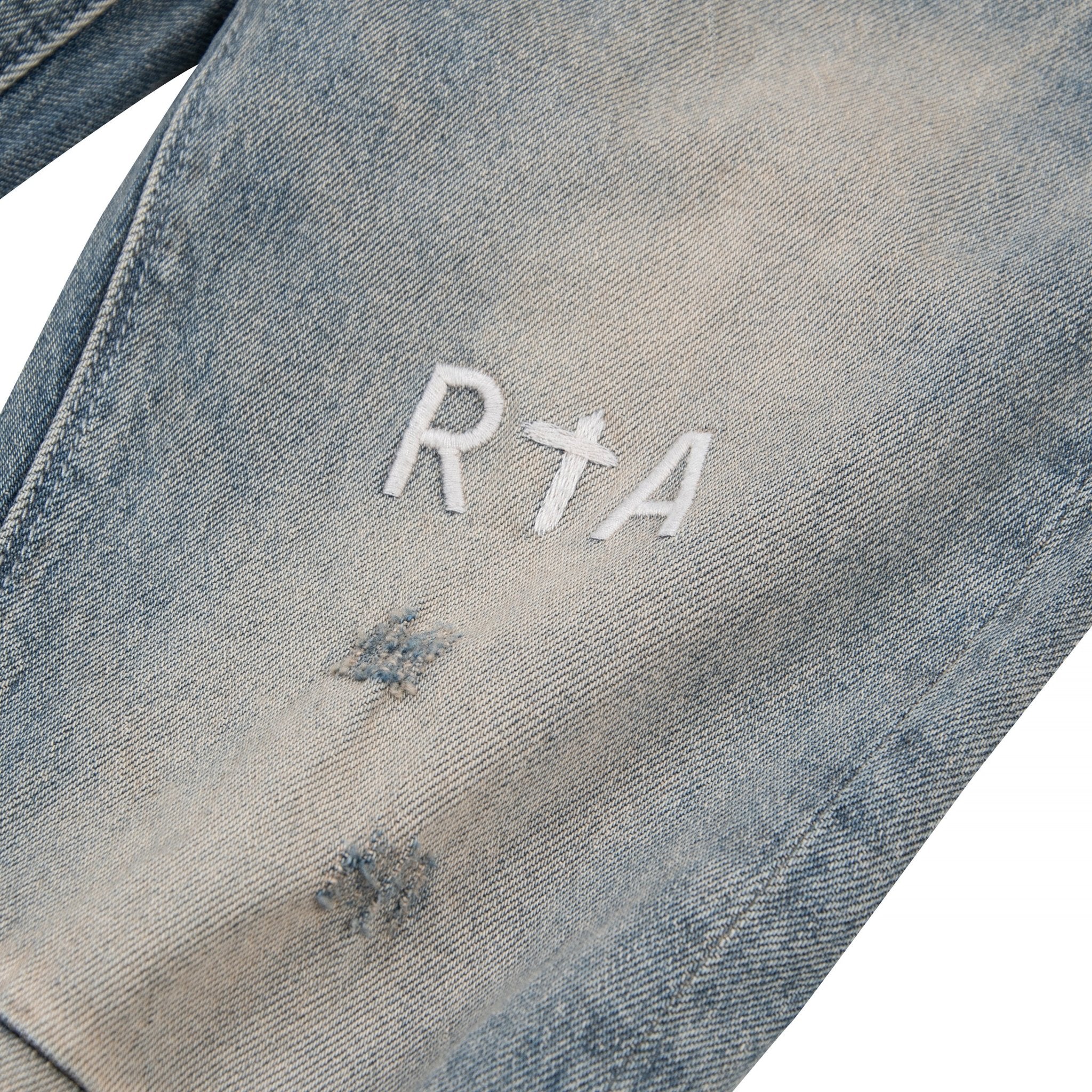 Clayton Worn Out Blue Denim – Capsule NYC