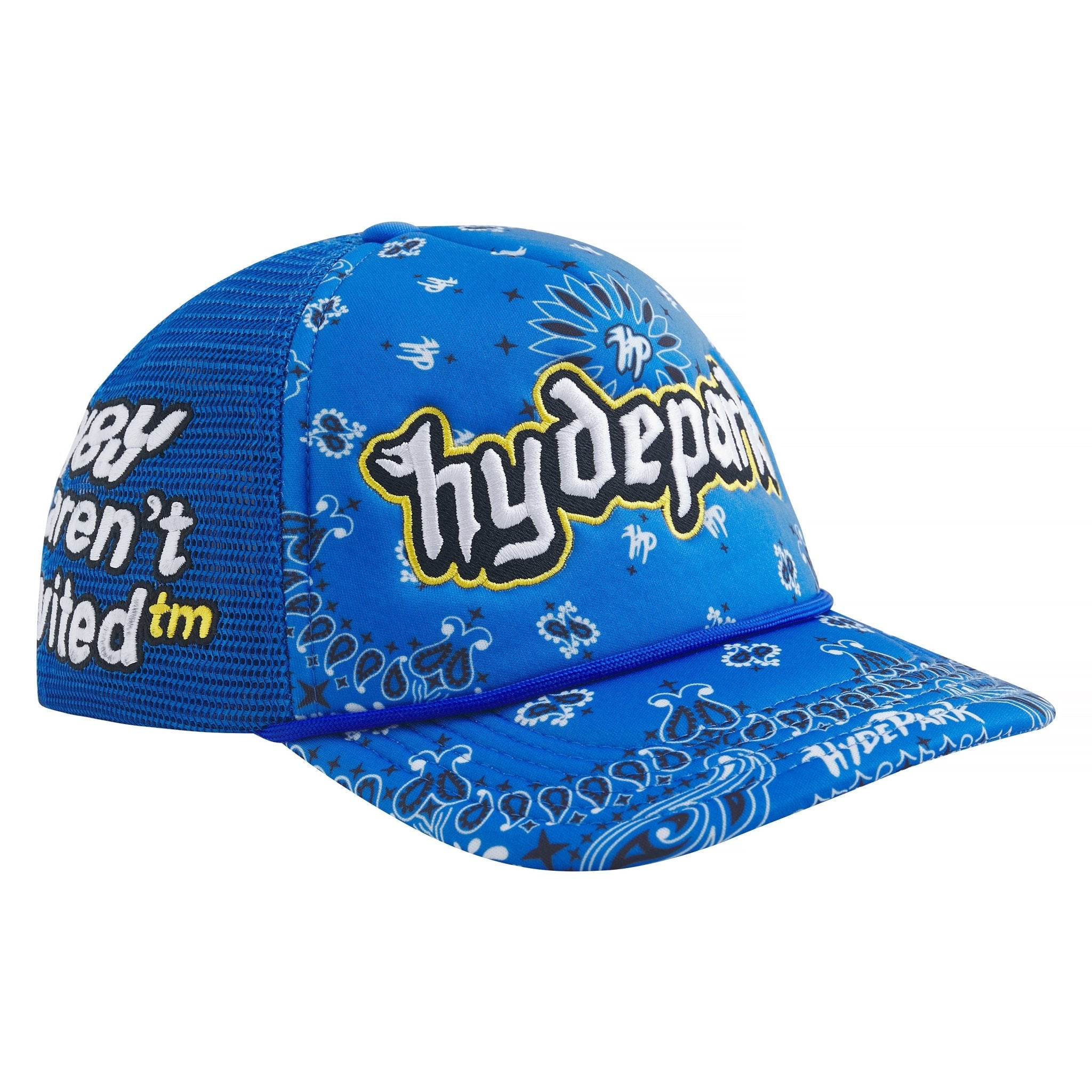 HP Bandana Trucker Hat | Blue – Capsule NYC