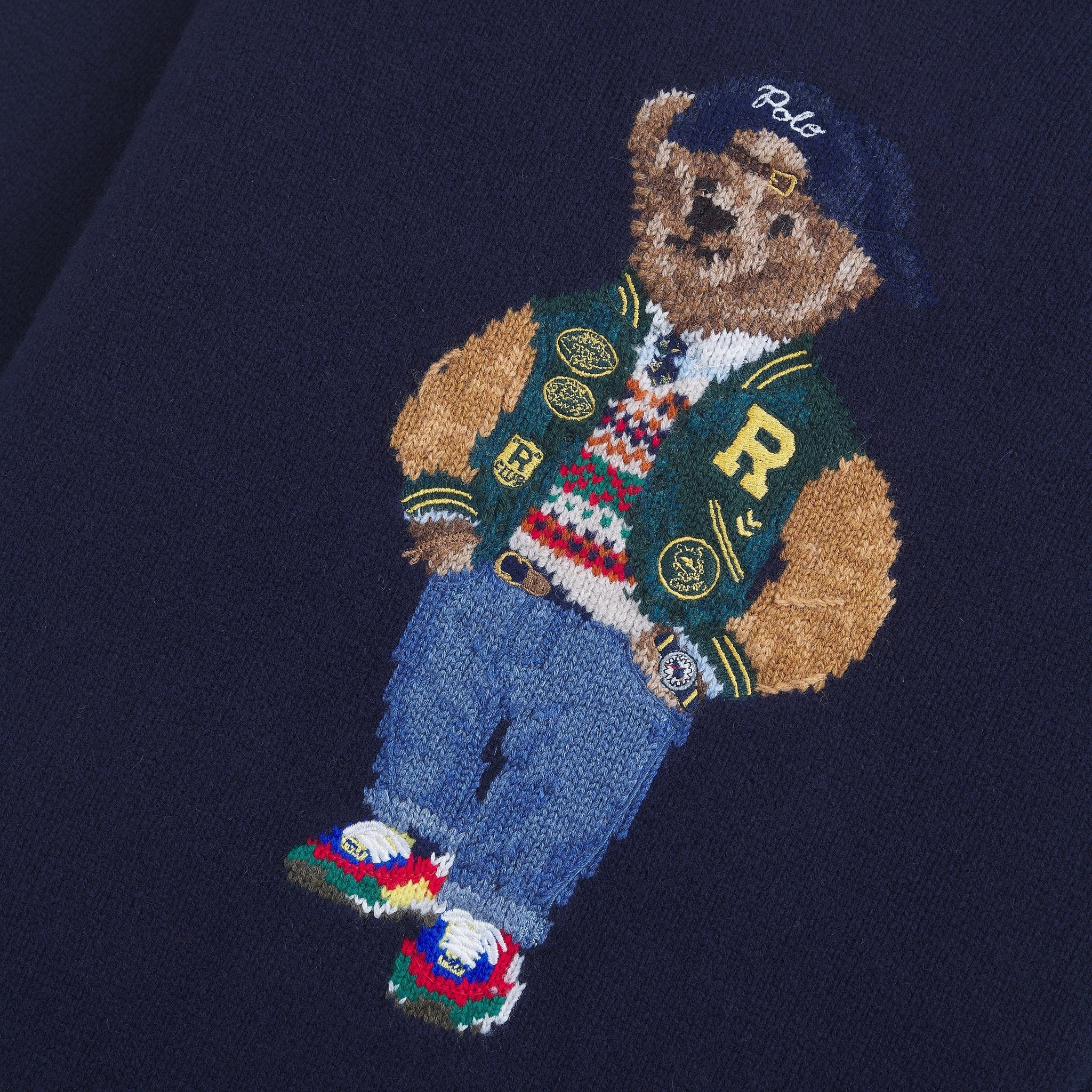 Polo bear store sweater