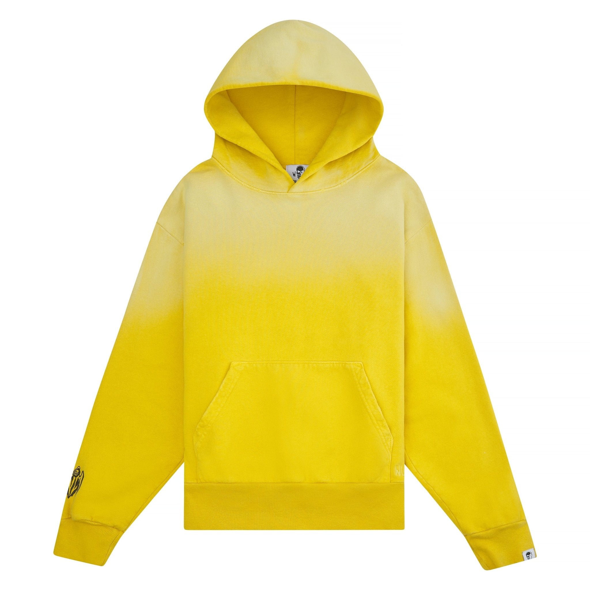 Faded yellow hoodie on sale