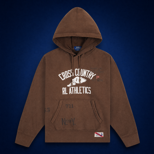 Cross Country Hoodie | Court Brown