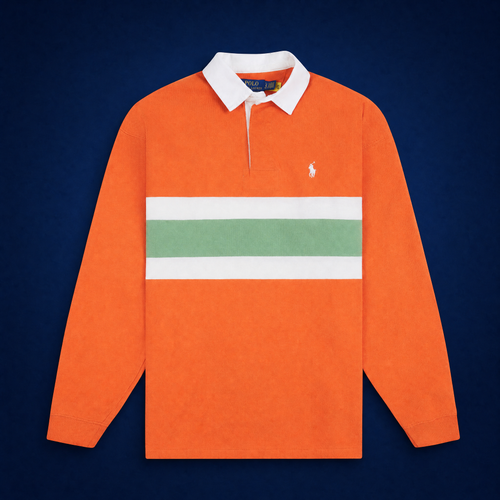 Striped Rugby Shirt | Solar Sky Multi