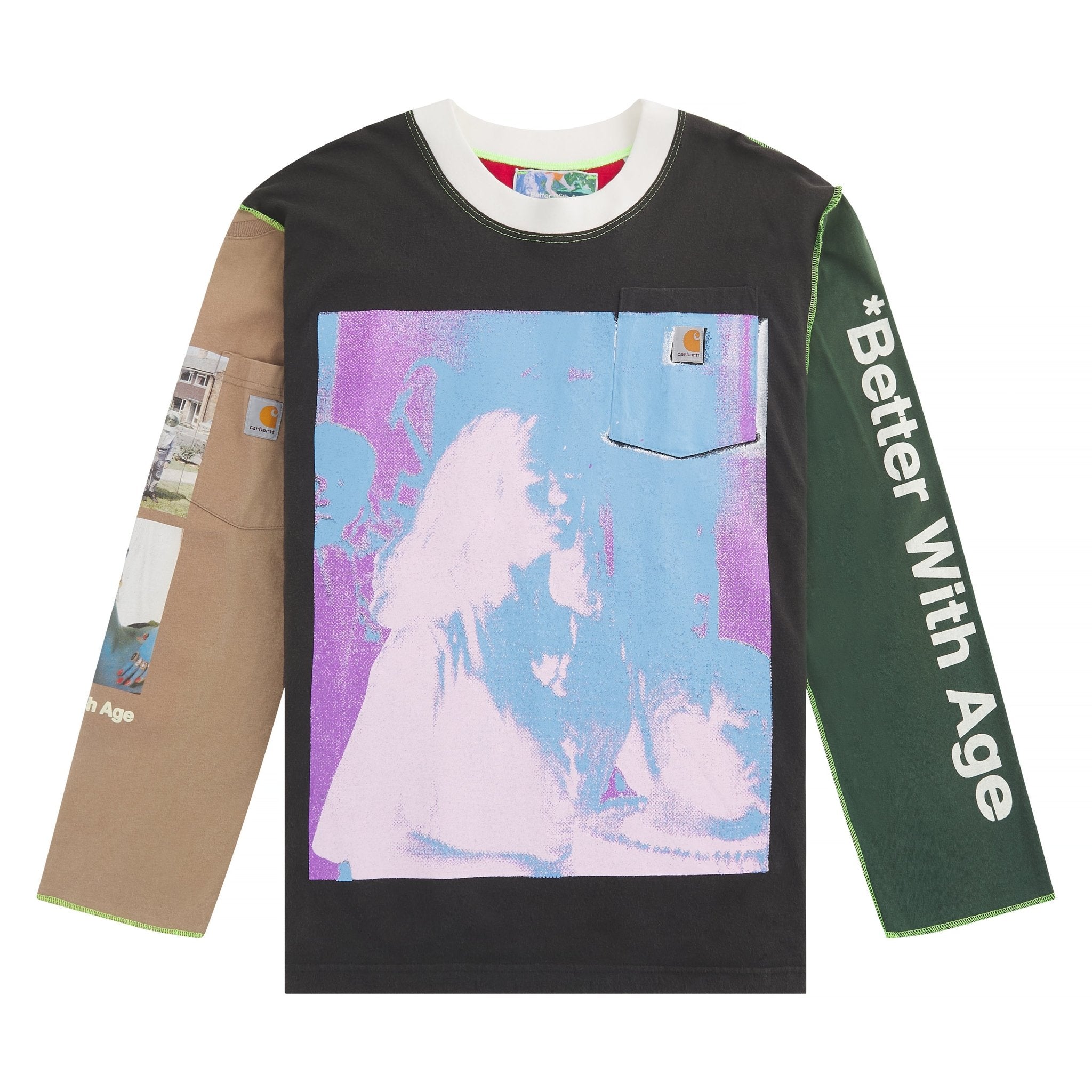 Rodeo Carhartt Reversible L/S Tee | Charcoal – Capsule NYC