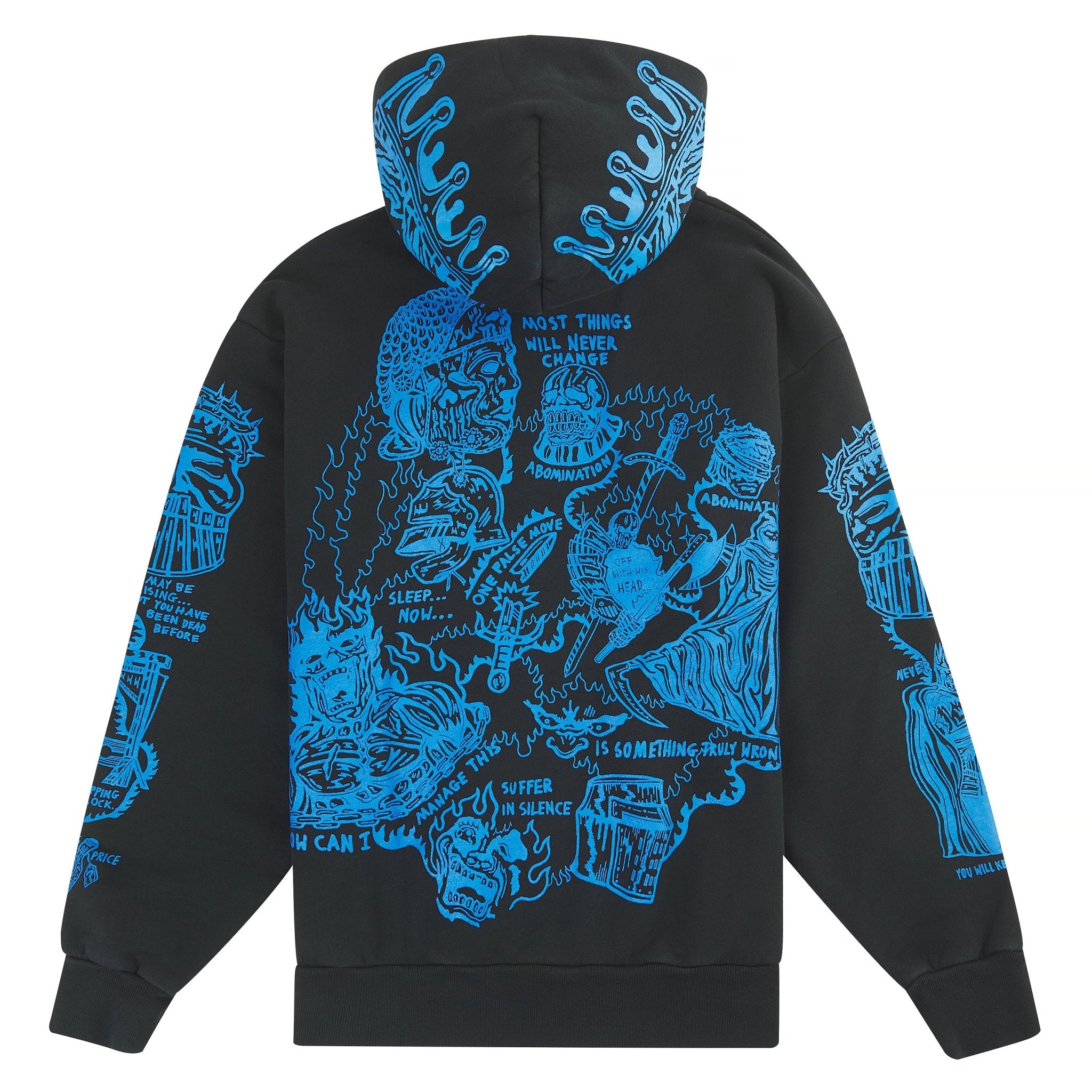 OBLADA/オブラダ EINSTEIN SWEAT sabata-hoodie-20-blueblack-