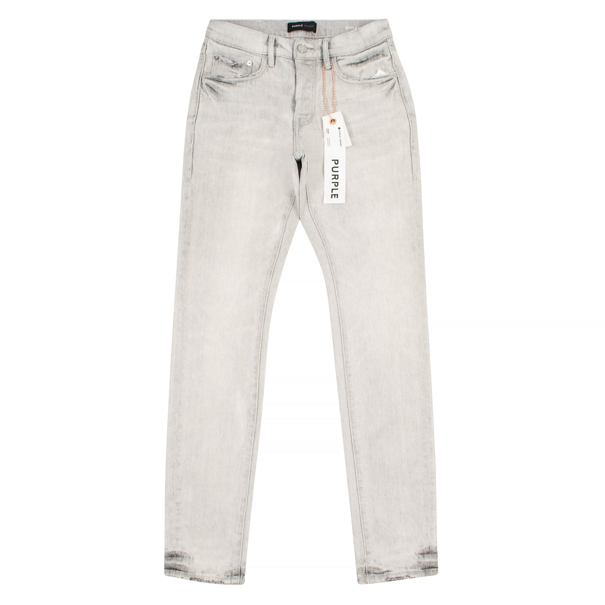 Skinny Coated Grey Denim – Capsule NYC