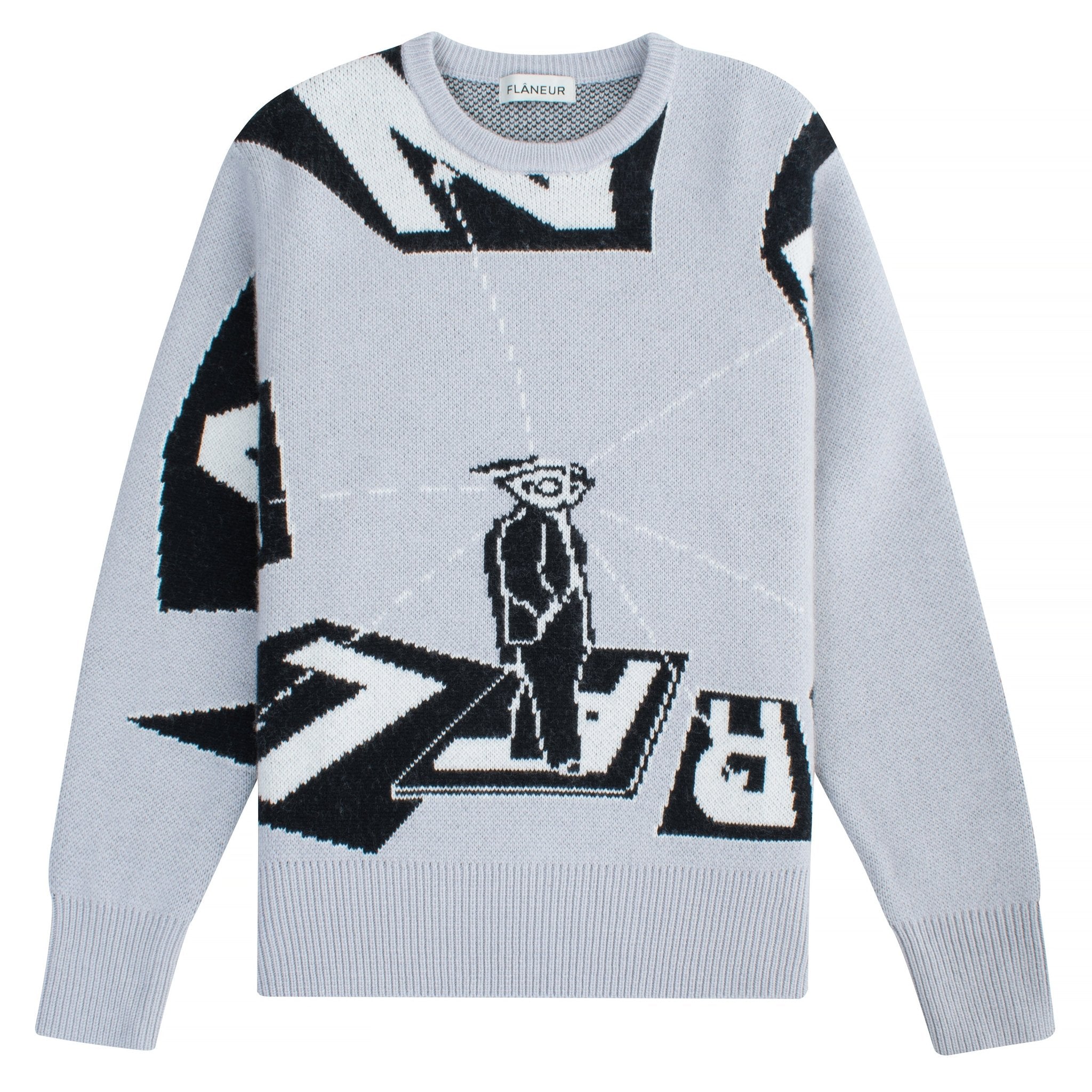 Spectator Jacquard Sweater – Capsule NYC