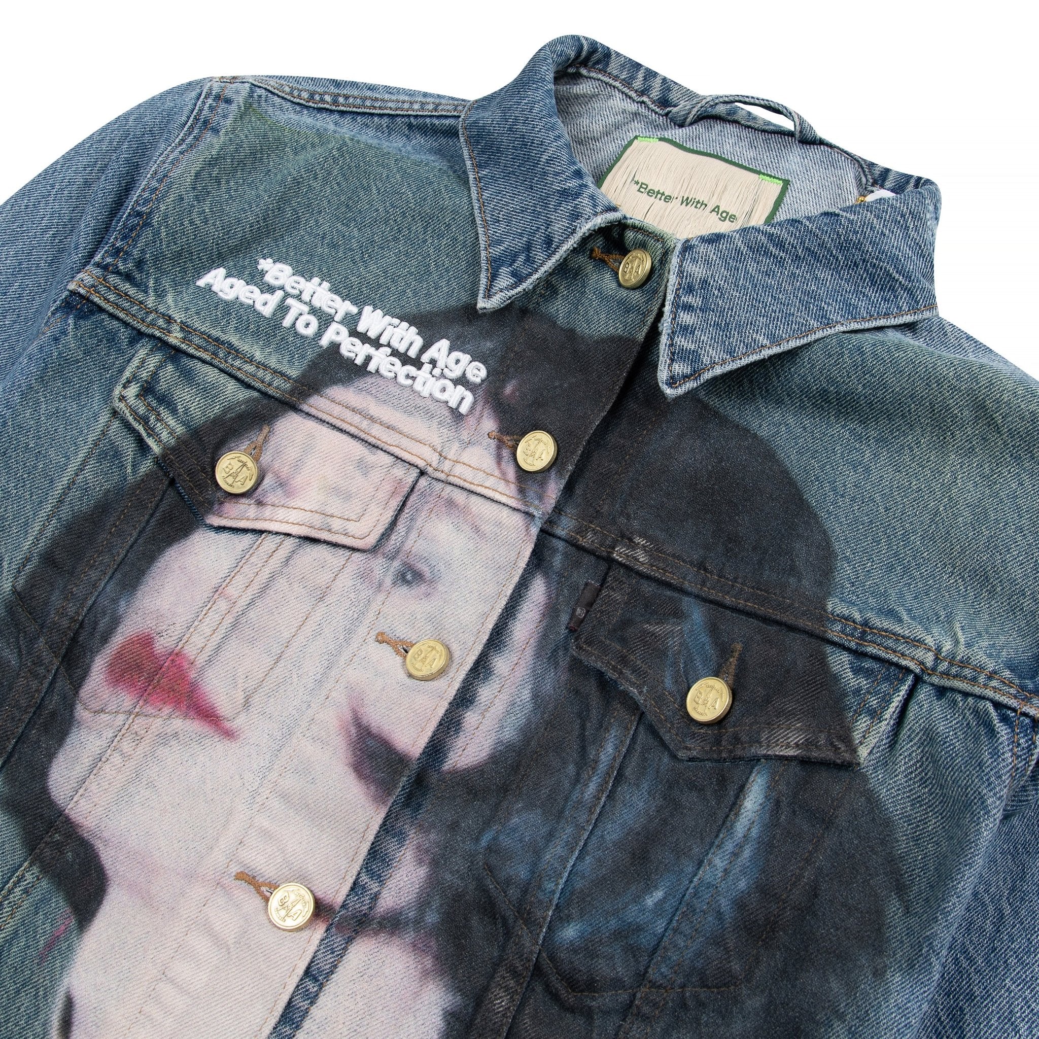 Brandy Denim Jacket Medium Wash Capsule NYC