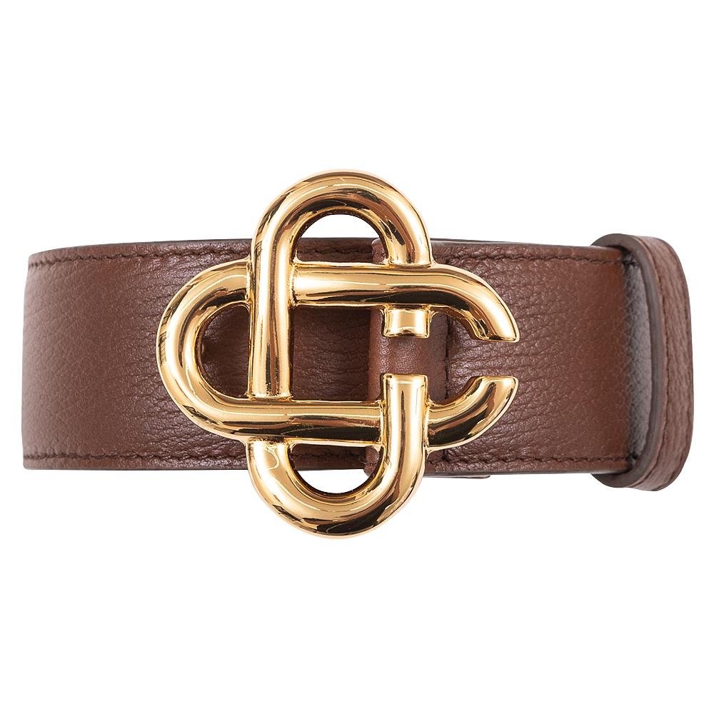 Casablanca Casa Cowboy Colour-Block Leather Belt