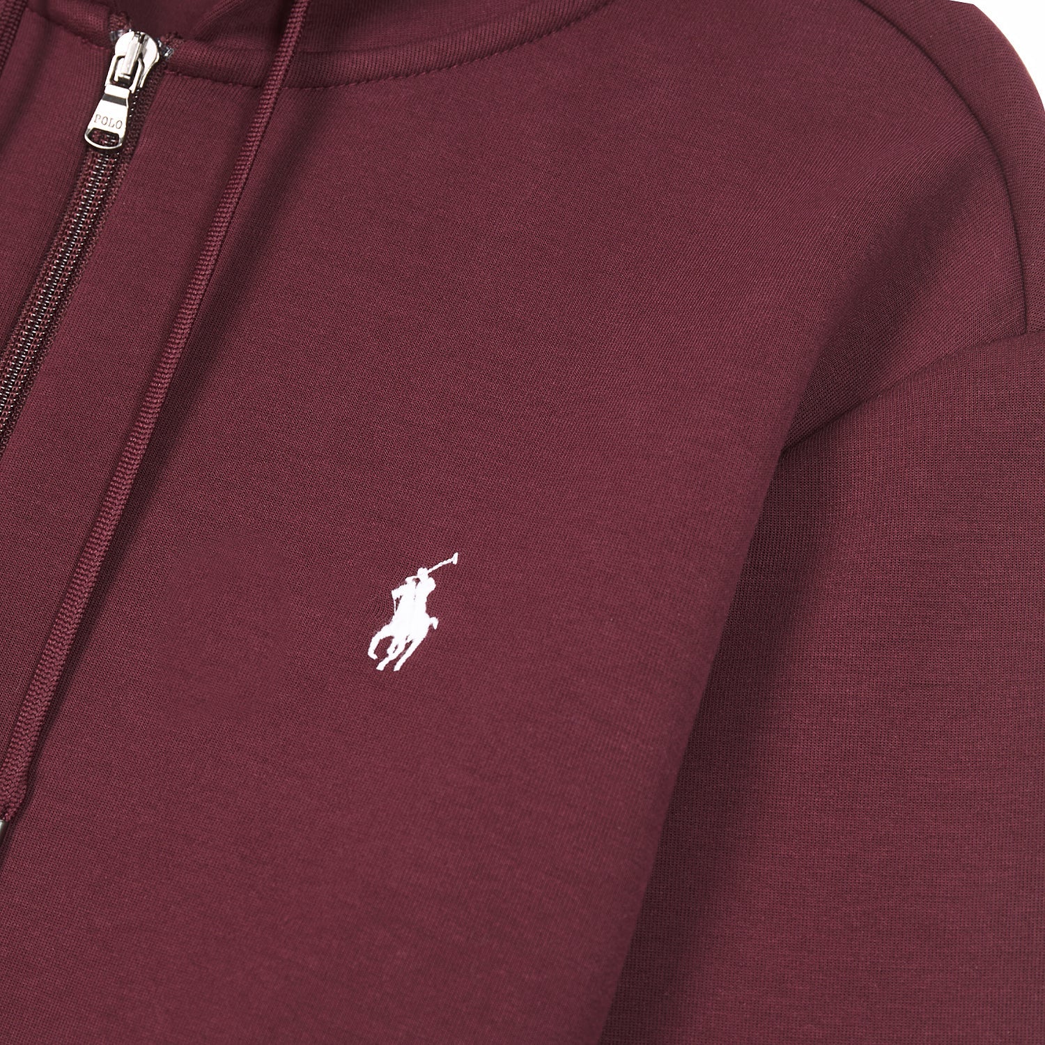 Double-Knit Full Zip Hoodie  Harvard Wine – Capsule NYC