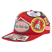 Gentleman's Snapback Hat | Apple Red - Capsule NYC
