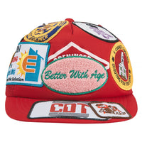 Gentleman's Snapback Hat | Apple Red - Capsule NYC