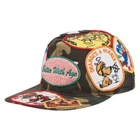 Gentleman's Snapback Hat | Camo - Capsule NYC