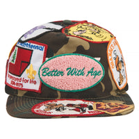 Gentleman's Snapback Hat | Camo - Capsule NYC